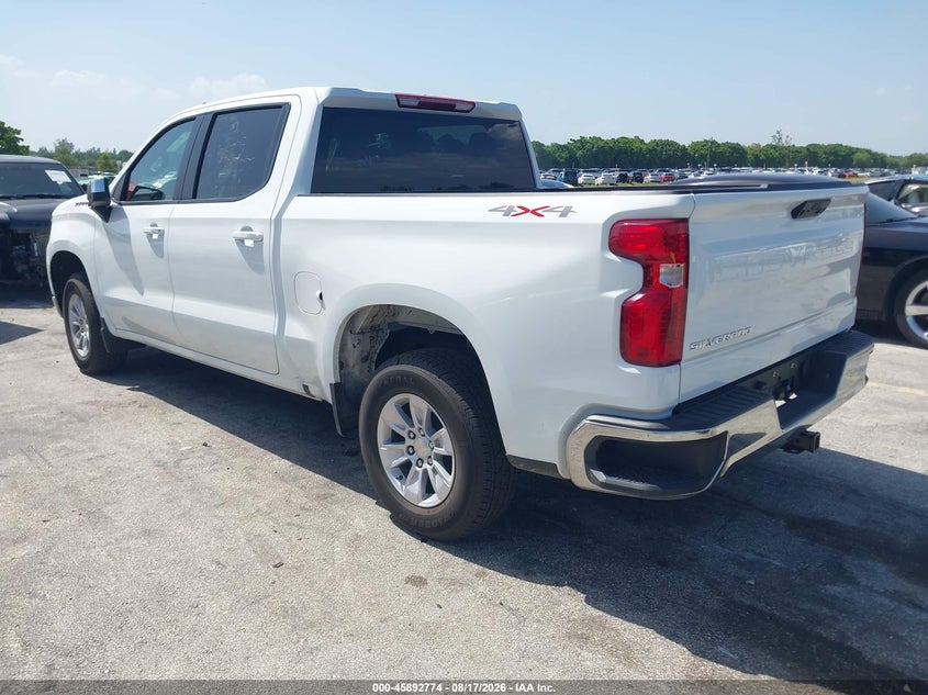 Vin: 2gcukded6t1193794, lot: 46391835, chevrolet silverado 1500 4wd  standard bed lt 20263