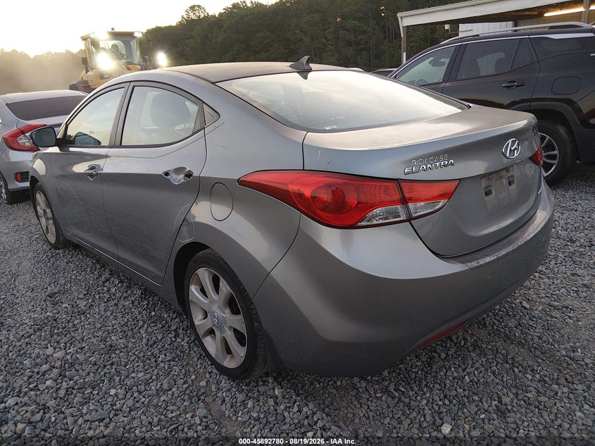 Vin: kmhdh4ae5du592100, lot: 46391841, hyundai elantra limited 20133