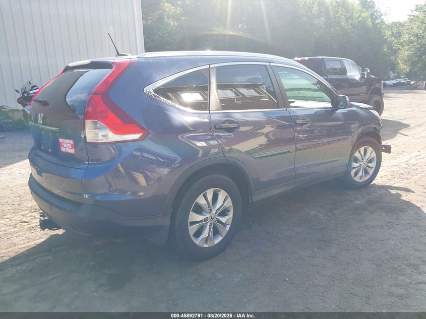 Vin: 2hkrm3h70eh540800, lot: 46391852, honda cr-v ex-l 20144