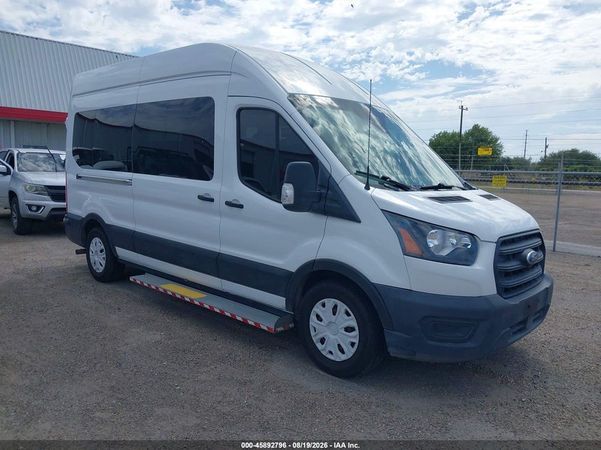 2020 FORD TRANSIT-350 PASSENGER VAN auction photo 1
