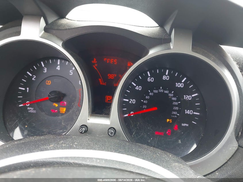 NISSAN JUKE 2014 VIN JN8AF5MR5ET357029