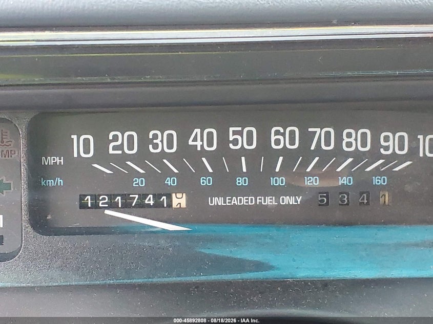 1995 BUICK LESABRE SEDAN 3.8L V6 FI OHV 12V F2