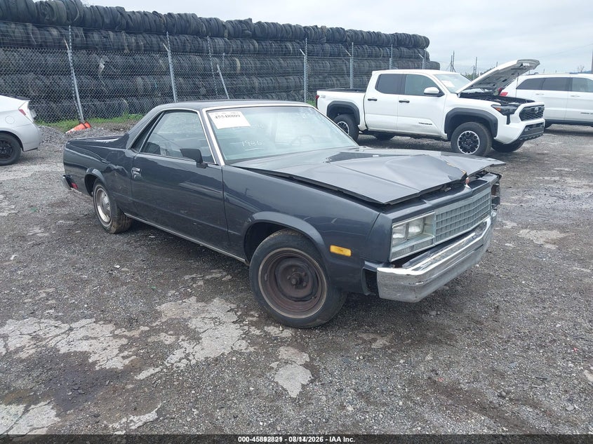 1986 CHEVROLET EL CAMINO auction photo 1