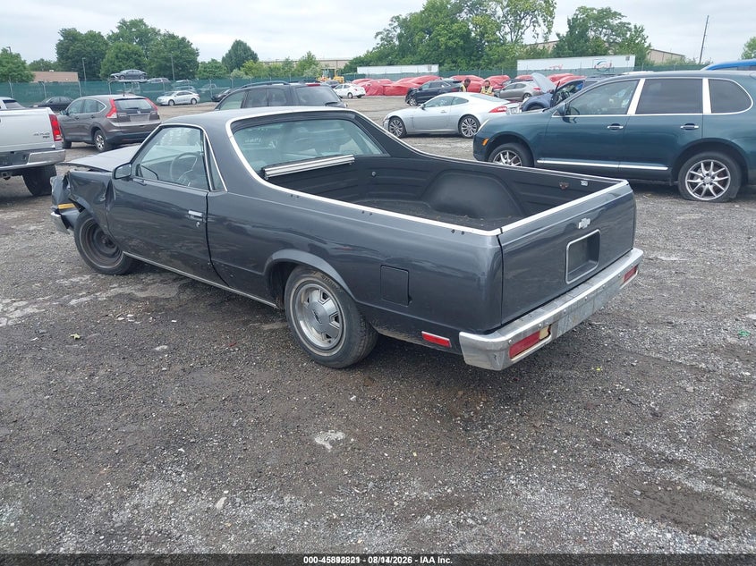 1986 CHEVROLET EL CAMINO auction photo 3