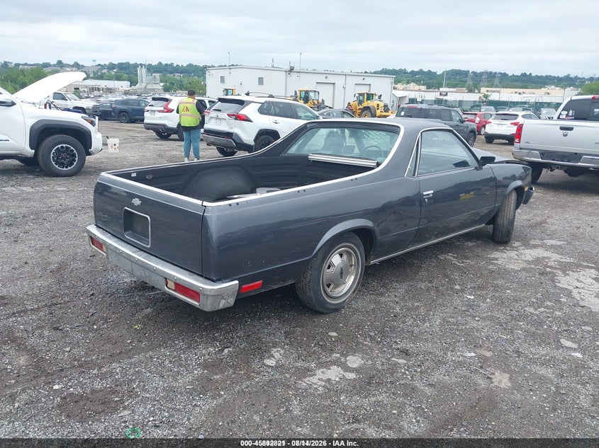 1986 CHEVROLET EL CAMINO auction photo 4