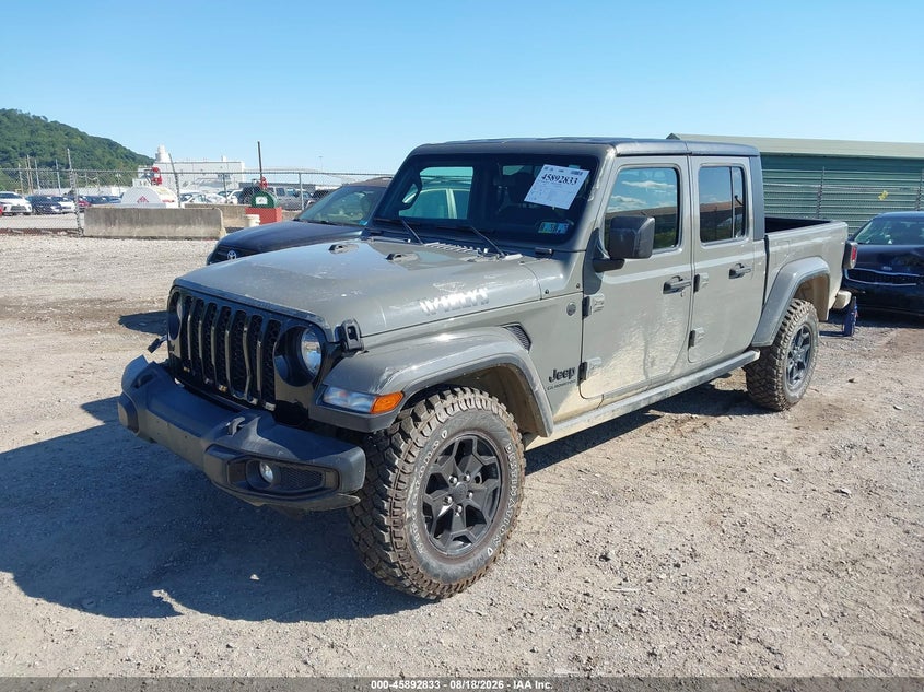 JEEP GLADIATOR 2022 VIN 1C6HJTAG8NL119831