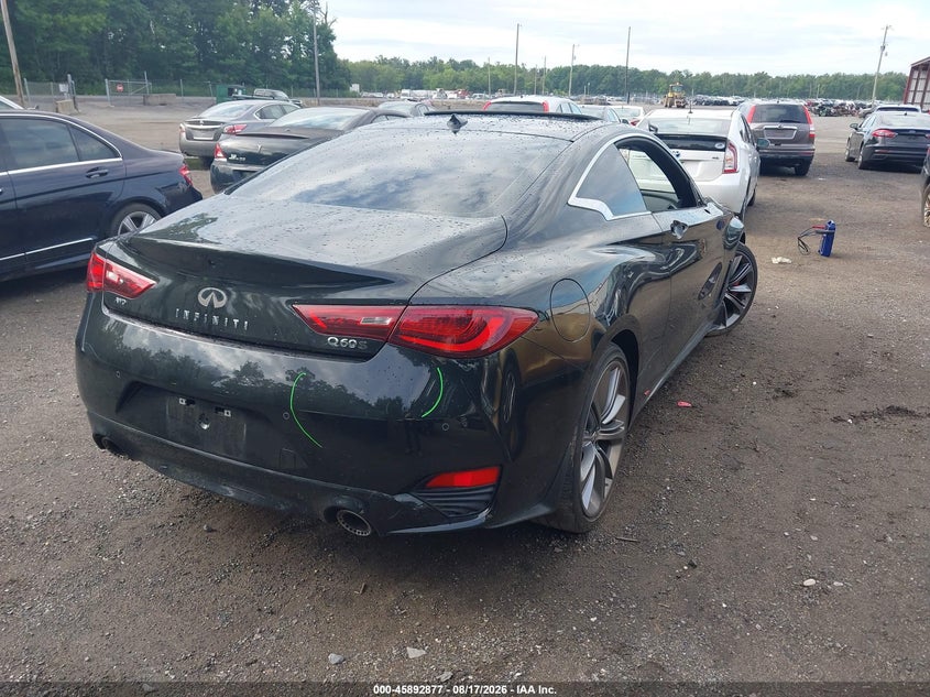Vin: jn1fv7ll6mm560455, lot: 46391938, infiniti q60 red sport 400 awd 20214