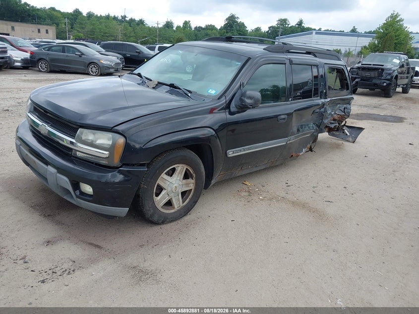 2002 Chevrolet TrailBlazer, Левый зад, IAAI, VIN 1GNET16S426108768 — фото 2