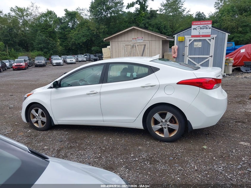 HYUNDAI ELANTRA 2013 VIN 5NPDH4AE1DH405630