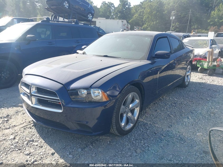 2013 Dodge Charger, Удар сзади, IAAI, VIN 2C3CDXBG6DH661302 — фото 2