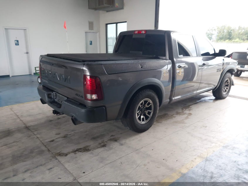 Vin: 1c6rr7ytxhs573404, lot: 46392007, ram 1500 rebel  4x4 5'7 box 20174