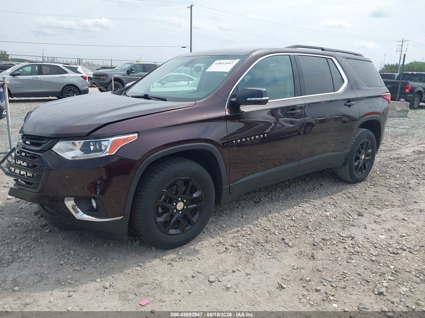 Vin: 1gnevhkw7lj173110, lot: 46392008, chevrolet traverse awd lt leather 20202
