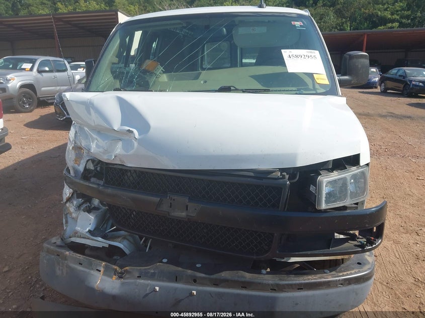 2019 CHEVROLET EXPRESS 3500 WORK VAN VAN 6.0L V8 FI OHV 16V NF2