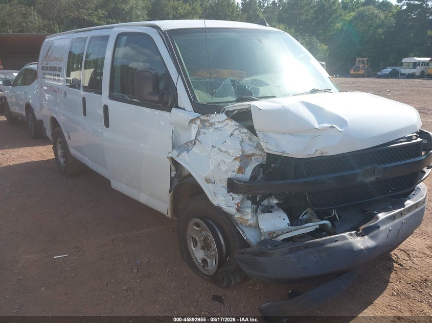 2019 CHEVROLET EXPRESS 3500 WORK VAN VAN 6.0L V8 FI OHV 16V NF2