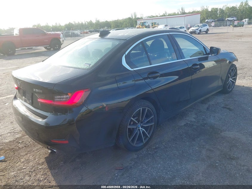 BMW 330I 2019 VIN WBA5R1C59KAJ98788