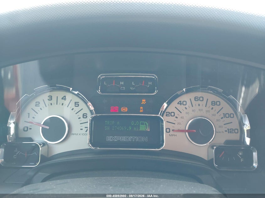 FORD EXPEDITION 2013 VIN 1FMJU1J58DEF55873