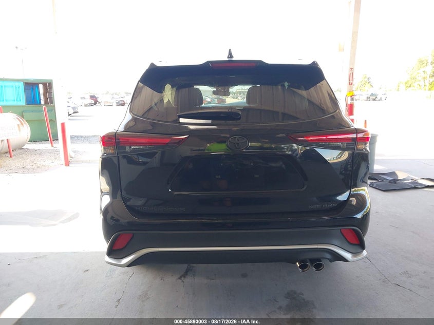 TOYOTA HIGHLANDER 2025 VIN 5TDKDRBHXSS593595
