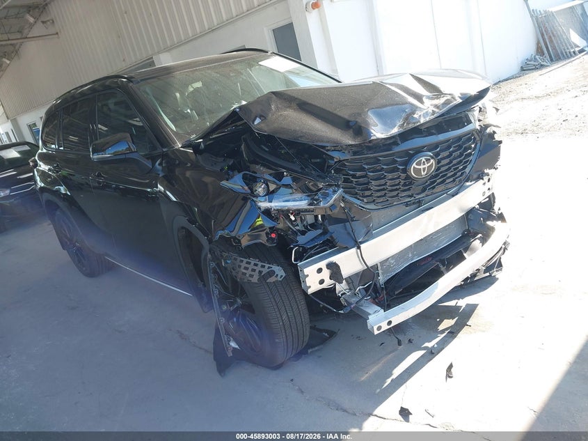 TOYOTA HIGHLANDER 2025 VIN 5TDKDRBHXSS593595