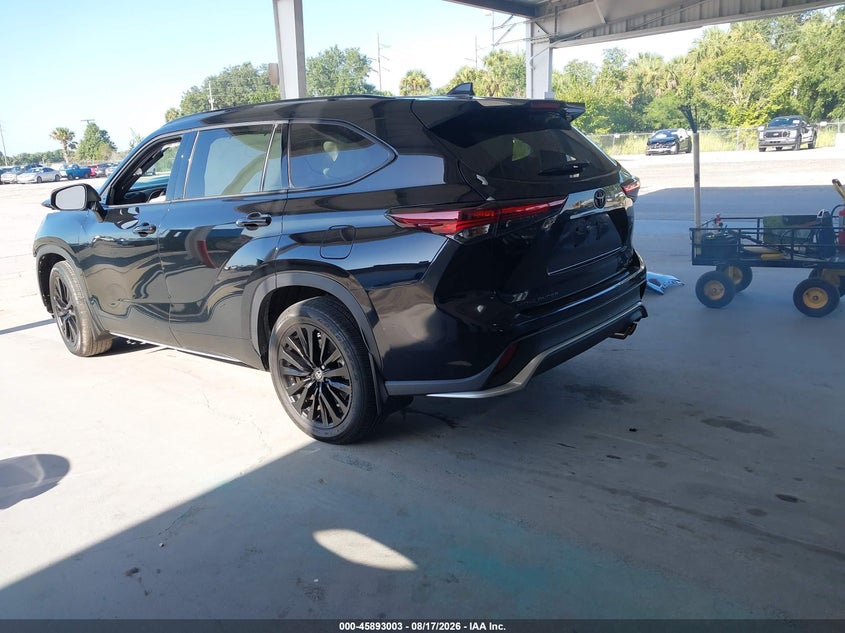 TOYOTA HIGHLANDER 2025 VIN 5TDKDRBHXSS593595