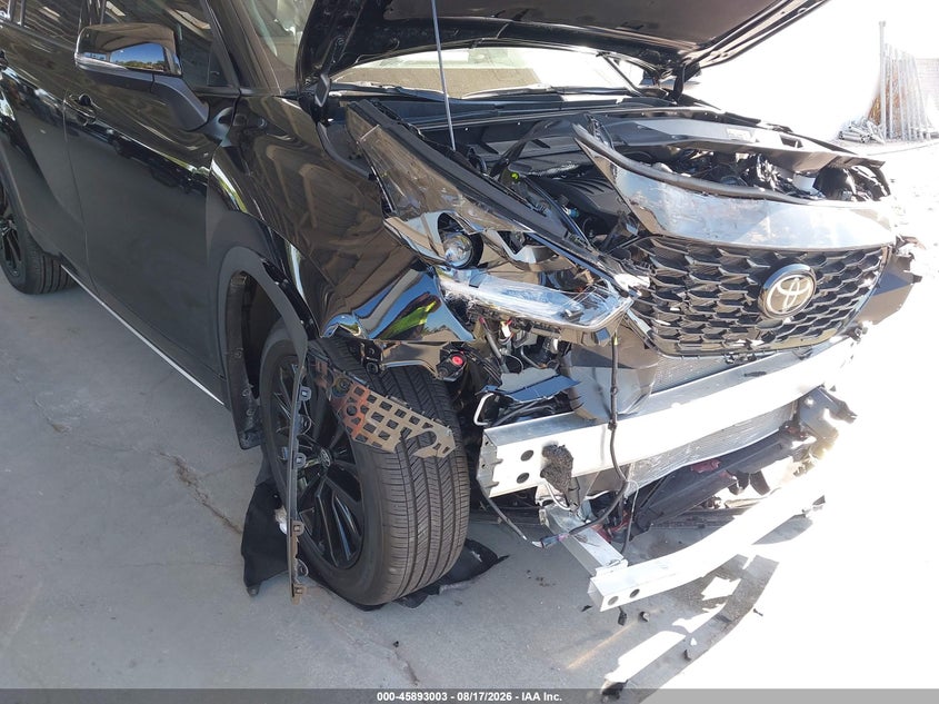 TOYOTA HIGHLANDER 2025 VIN 5TDKDRBHXSS593595
