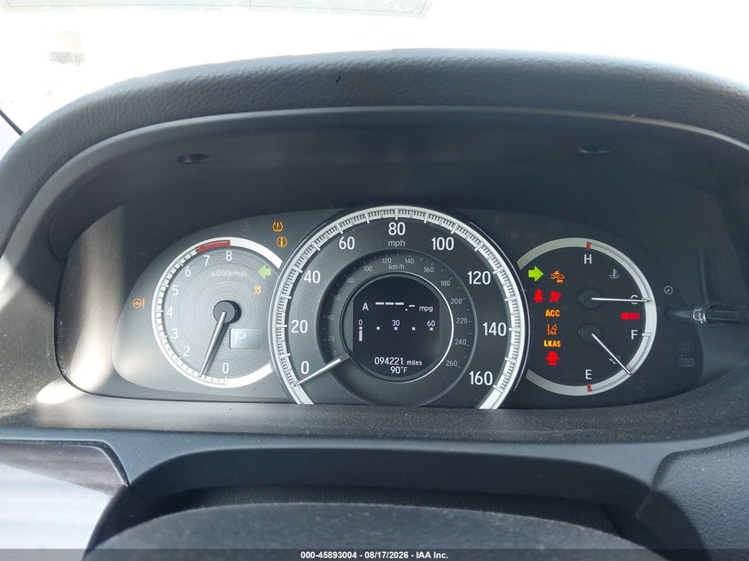 HONDA ACCORD 2017 VIN 1HGCR2F97HA044010