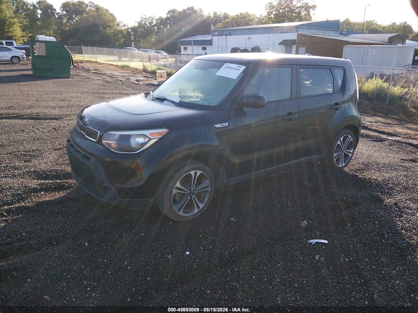 2015 Kia Soul, Удар сзади, IAAI, VIN KNDJN2A20F7215380 — фото 2