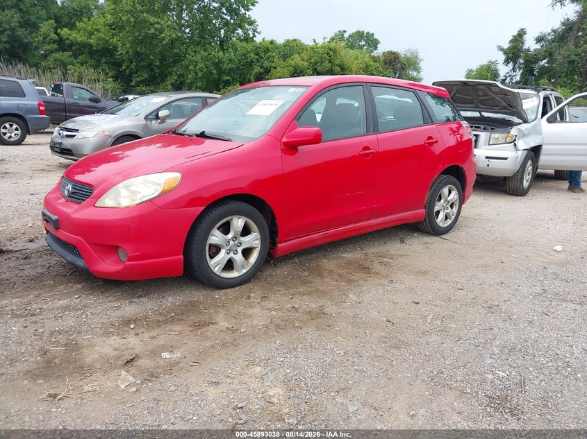 TOYOTA MATRIX 2005 VIN 2T1KR30E95C493122