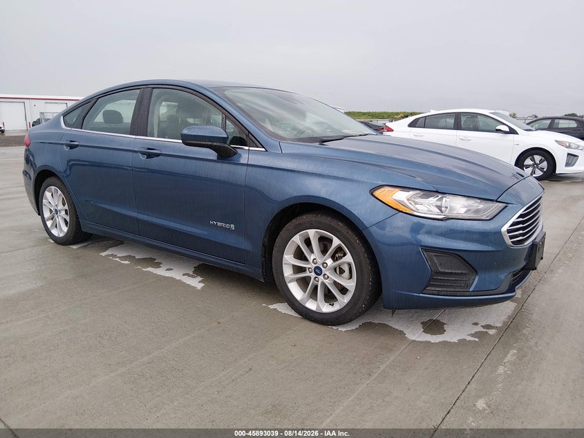 Vin: 3fa6p0lu9kr136401, lot: 46392100, ford fusion hybrid se 2019 img_1
