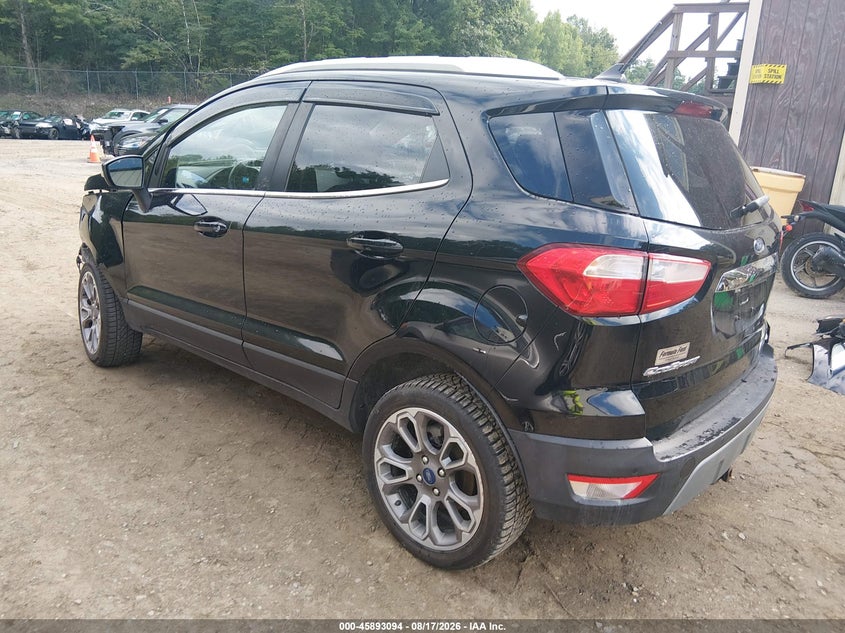 Vin: maj6s3kl7lc318476, lot: 46392155, ford ecosport titanium 20203