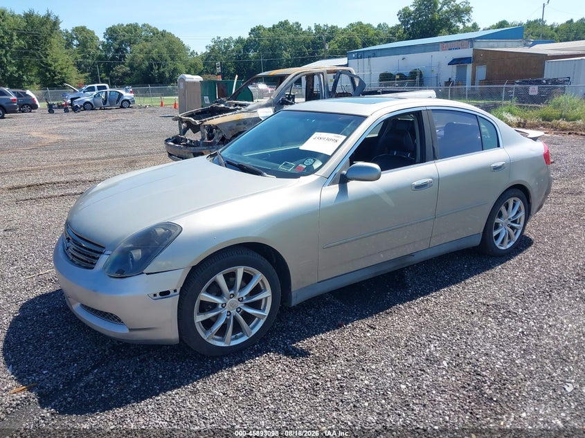 2003 INFINITI G SEDAN 3.5L V-6 DOHC, VVT, 260HP