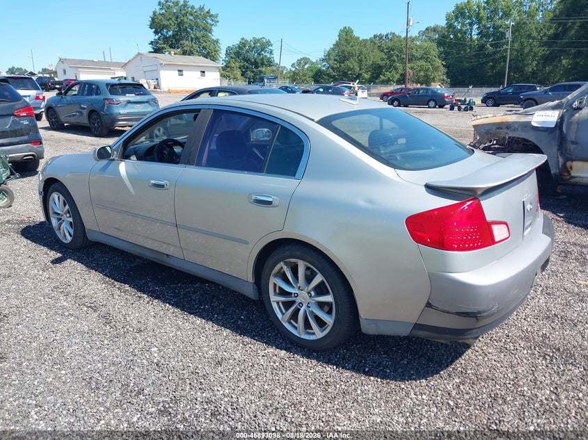 2003 INFINITI G SEDAN 3.5L V-6 DOHC, VVT, 260HP