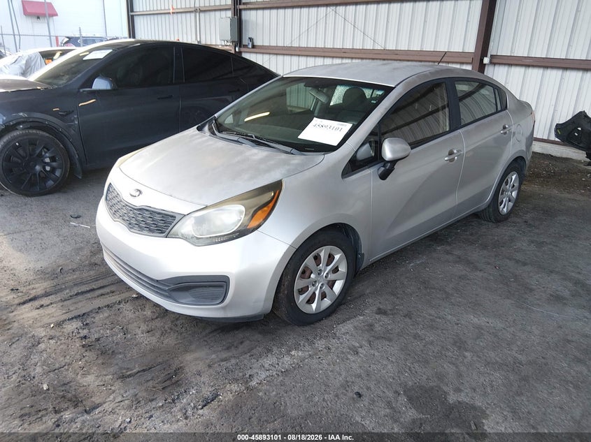 2015 Kia Rio, Обычный износ, IAAI, VIN KNADM4A38F6442341 — фото 2