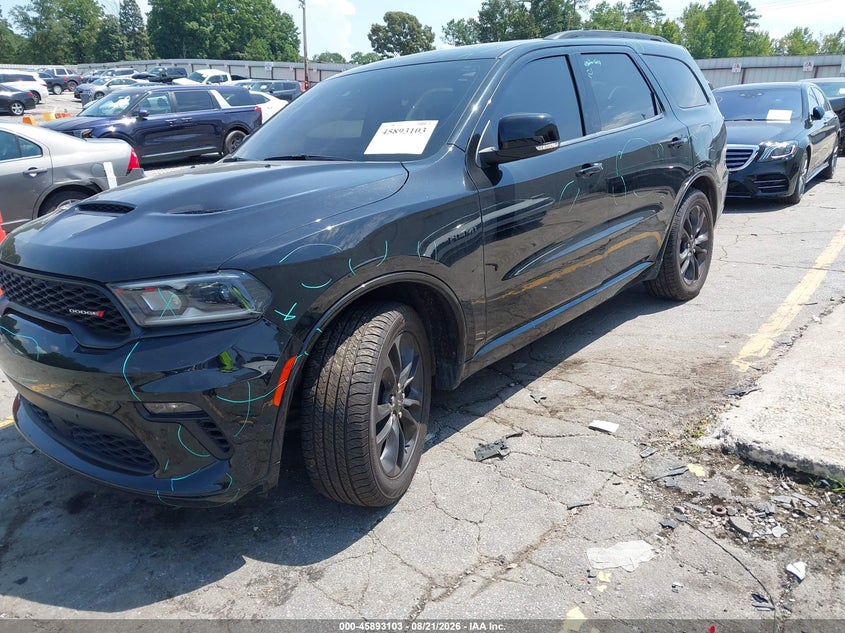 Vin: 1c4sdhctxpc675431, lot: 46392164, dodge durango r/t plus rwd 20232