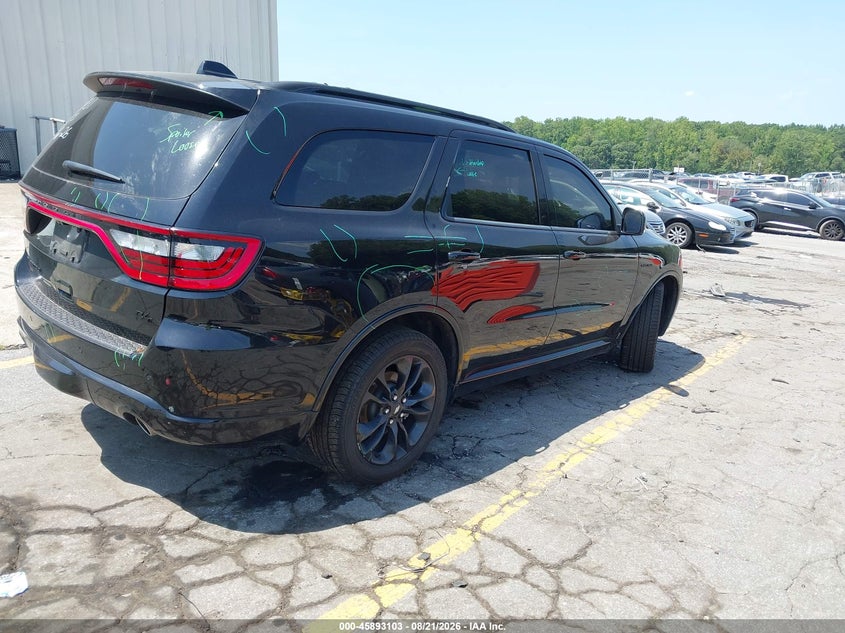 Vin: 1c4sdhctxpc675431, lot: 46392164, dodge durango r/t plus rwd 20234