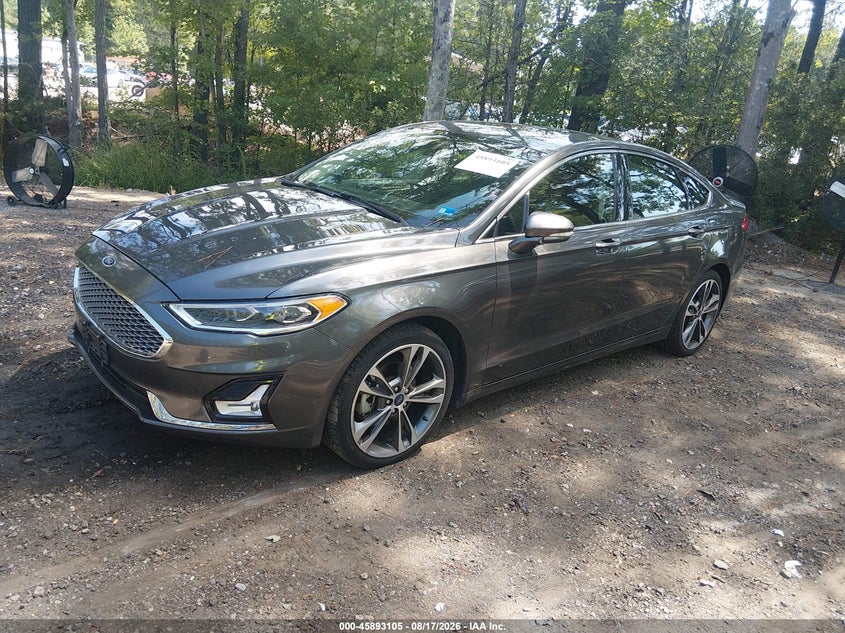 2019 FORD FUSION SEDAN 2.0L I-4 DI, DOHC, VVT, TURBO, 245HP