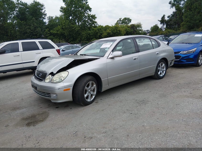 2002 LEXUS GS 300 SEDAN 3.0L I-6 DOHC, VVT, 220HP