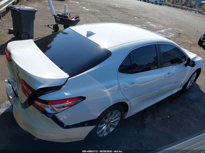 Vin: 4t1c11ak5lu962626, lot: 46392173, toyota camry le 20204