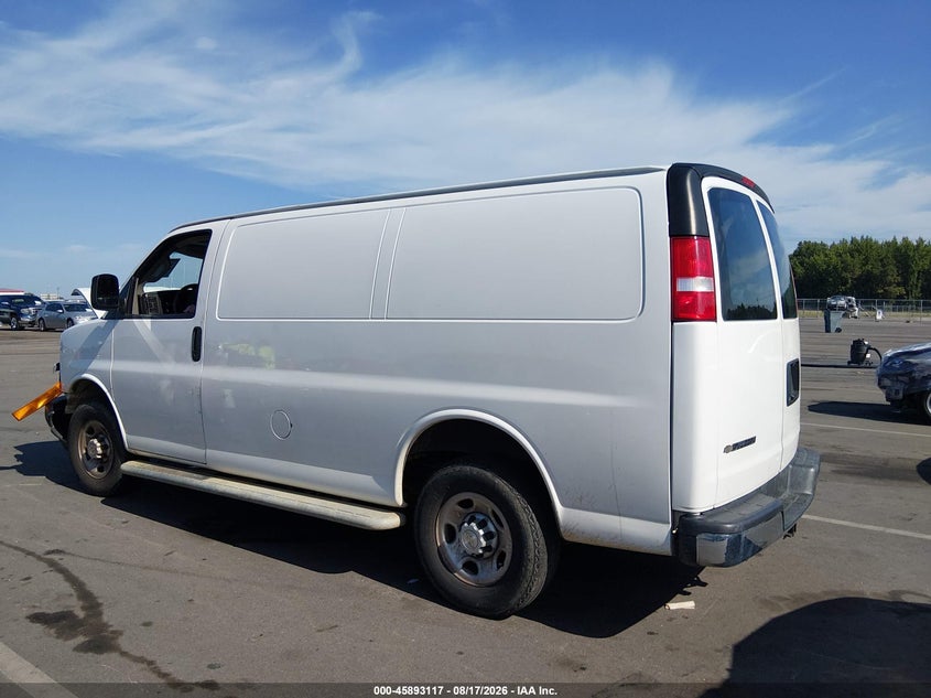 CHEVROLET EXPRESS CARGO 2022 VIN 1GCWGAF73N1194931