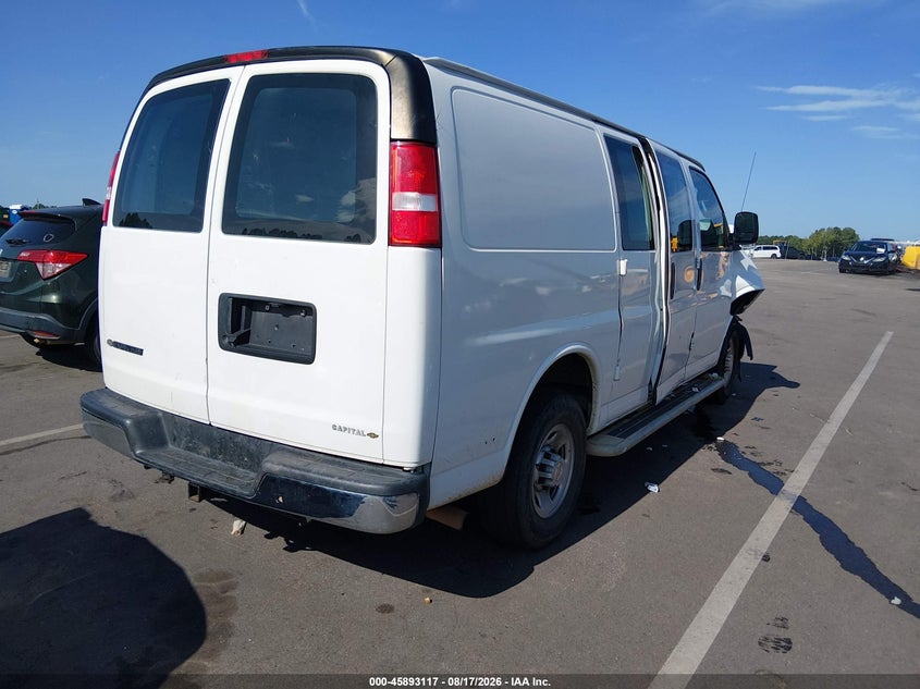 CHEVROLET EXPRESS CARGO 2022 VIN 1GCWGAF73N1194931