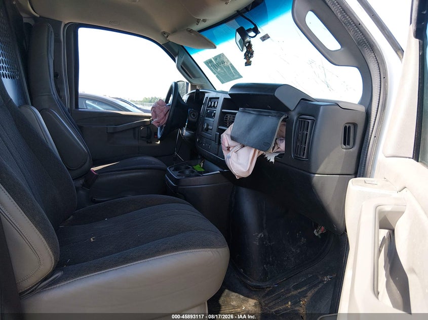 CHEVROLET EXPRESS CARGO 2022 VIN 1GCWGAF73N1194931