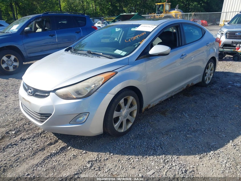 2012 HYUNDAI ELANTRA auction photo 2