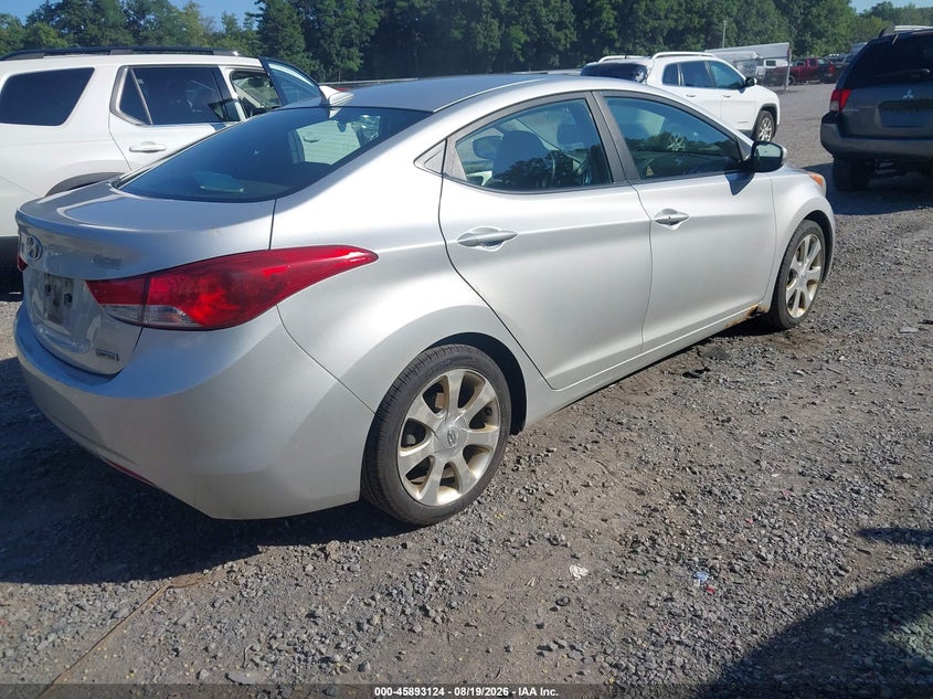 2012 HYUNDAI ELANTRA auction photo 4