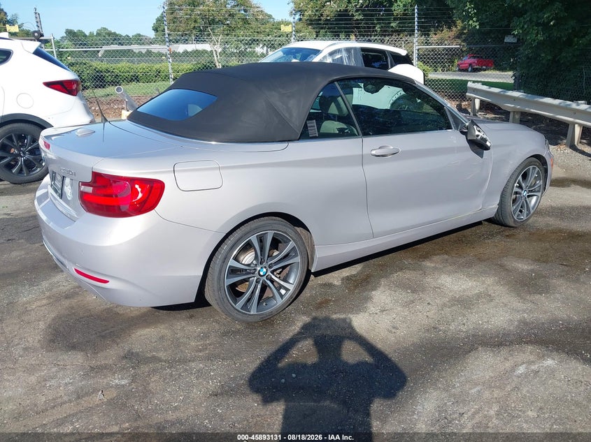Vin: wba2k9c38hv950356, lot: 46392192, bmw 230i 20174