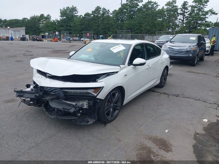 2025 Acura Integra, Biohazard, IAAI, VIN 19UDE4H60SA006205 — photo 2