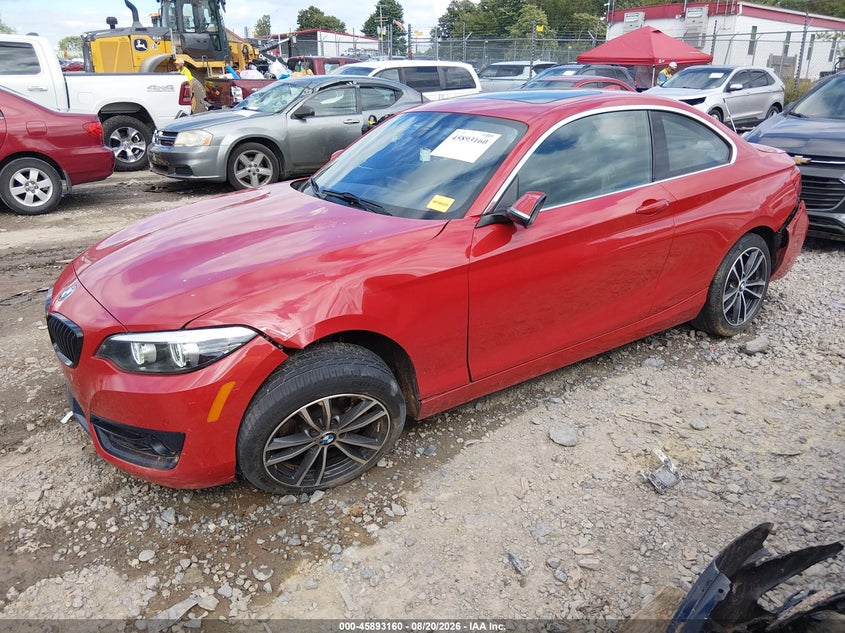 BMW 230I 2019 VIN WBA2J3C57KVD49242