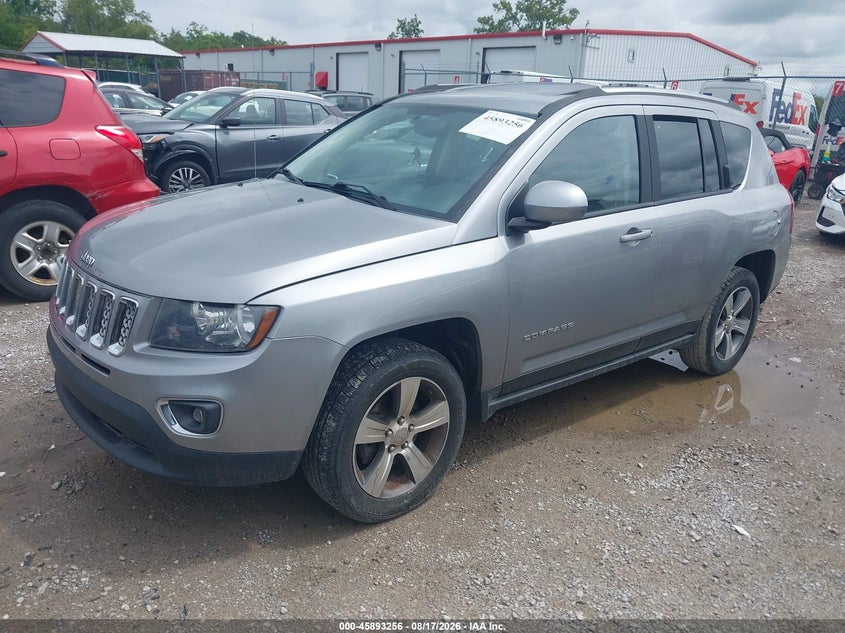 Vin: 1c4njcea0gd720049, lot: 46392317, jeep compass high altitude edition 20162