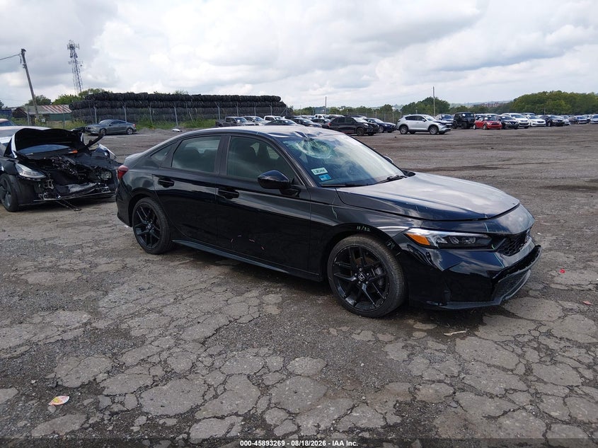 Vin: 2hgfe2f55sh594837, lot: 46392330, honda civic sport 20251