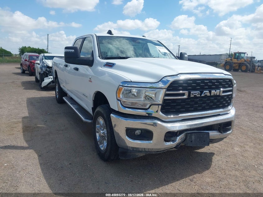 Vin: 3c6ur5jl6rg340122, lot: 46392331, ram 2500 big horn  4x4 8' box 2024 img_1