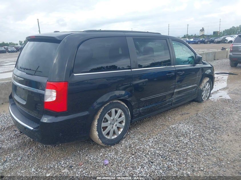Vin: 2c4rc1bgxer144411, lot: 46392345, chrysler town & country touring 20144