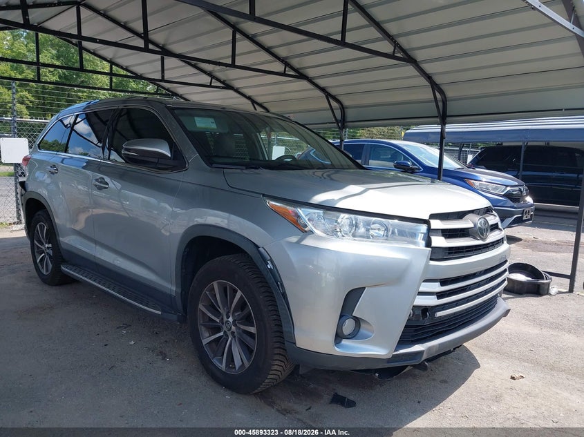TOYOTA HIGHLANDER 2019 VIN 5TDKZRFH8KS560610